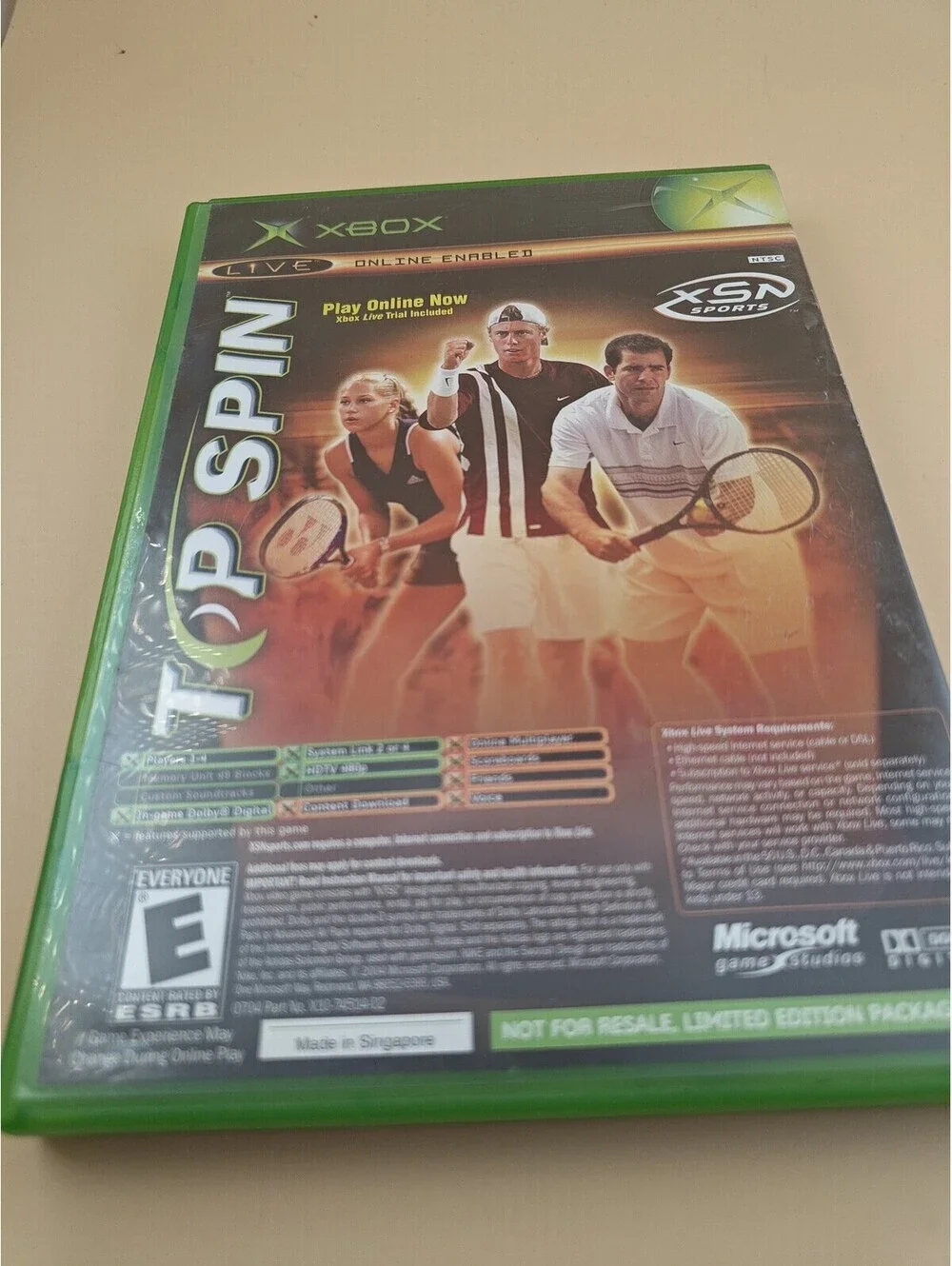 NCAA Football 2005 Original Xbox Complete CIB Manual Tested Working